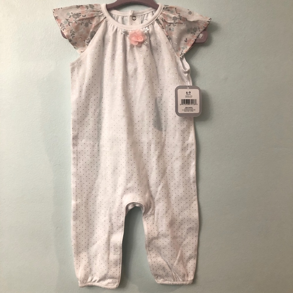 6-9M baby girl One Piece jumper